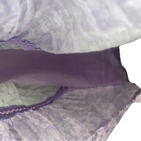 Roller Rabbit Lavender and White Midi Dress - Picture 5 of 9